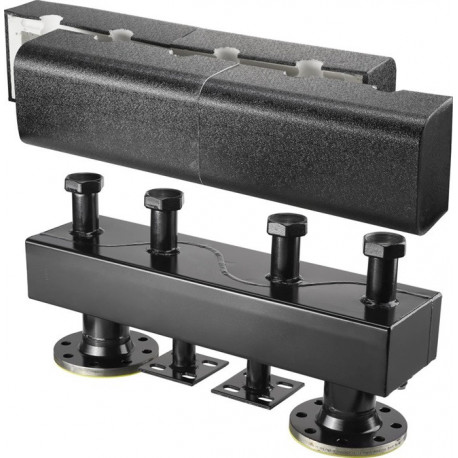 BLOC DE REPARTITION ISOLE, DN40/50, 4 CIRCUITS