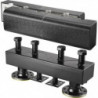 BLOC DE REPARTITION ISOLE, DN40/50, 4 CIRCUITS