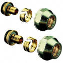 Raccord à compression OV Cofit S 2-fois Ext 3/4pouce Euroko. 16x2mmx3/4pouce ÜM