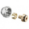 Raccord à compression OV Cofit S f Copipe 18x2mmxG 3/4 ÜM plaqué nickel