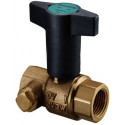 RobinetA TOURNANT SPHER. OPTIBAL, DN25, 1 F, BRONZE