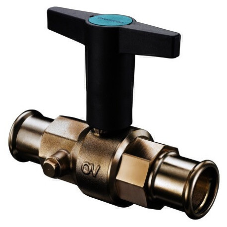 RobinetOPTIBAL, DN20, BRONZE,avec VIDANGE,A SERTIR 22mm