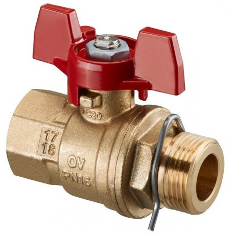ROBINET A TS 3/4MF POUR REGUDIS W-HTU/W-HTF, MANETTE ROUGE