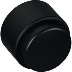Butée de porte murale 611.30B polyamide mat 90 noir profond longueur 30 mm HEWI