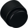 Butée de porte murale 611.30B polyamide mat 90 noir profond longueur 30 mm HEWI