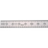 Règle en métal L.500mm acier flexible graduation g B -mm/1/2mm H.PREISSER