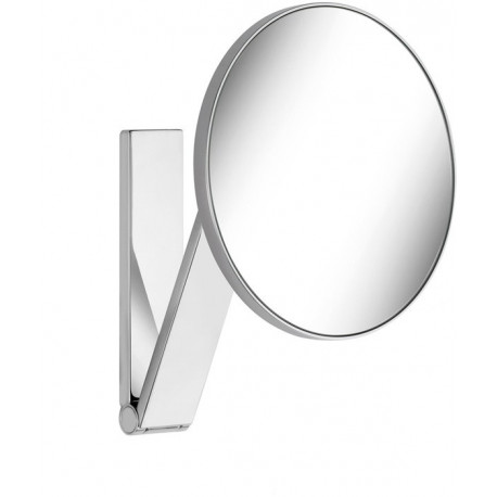 Miroir grossissant iLook_move d : 212, non lumineux chrome noir brossé KEUCO