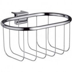 Panier porte-savon pour barre Unica nickel brossé