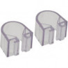 Pince d- 25 f CasettaD Porte-savon limpide