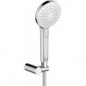 Ensemble douchette IDEALRAIN EVO 3 voies, rond d : 110 mm chromé IDEAL STANDARD