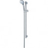 Set de douche IDEALRAIN PRO M3 3 Fkt.-Douchette d: 100mm 900mm chromé