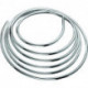 Tuyau flexible en cuivre Schell. Anneau de 5m. chromé d-10mm