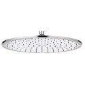 A-qa tête de douche métallique plate 400 mm