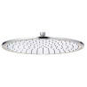A-qa tête de douche métallique plate 400 mm