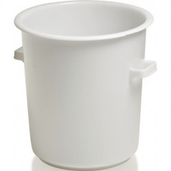 Bidon plastique environ 75l HD-PE blanc D515xH530mm avec poignée extérieure CRAEMER