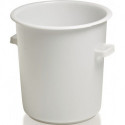 Bidon plastique environ 75l HD-PE blanc D515xH530mm avec poignée extérieure CRAEMER