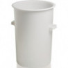 Bidon plastique 110l environ HD-PE blanc D515xH733mm avec poignée extérieure CRAEMER