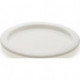 Couvercle empilable D.515mm blanc PE pour fût 75 / 110l CRAEMER
