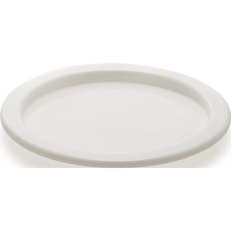 Couvercle empilable D.515mm blanc PE pour fût 75 / 110l CRAEMER