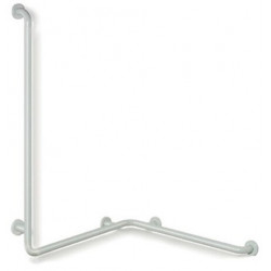 Main courante de receveur de douche Hewi SERIE 801 762x900mm. d: 33mm gris clair