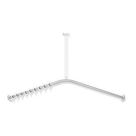 Tringle à rideaux Sonderl. d- 2.5cm Inox mat poncé