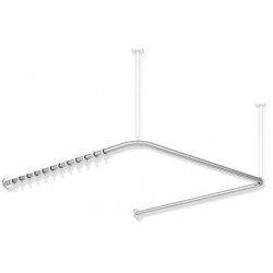 Tringle à rideaux Sonderl. d- 2.5cm Inox mat poncé