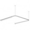 Tringle à rideaux Sonderl. d- 2.5cm Inox mat poncé