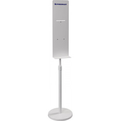 Colonne de distribution hauteur environ 67-150 cm acier blanc