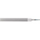 Lime d'atelier DIN 7261 L. 200 mm coupe transv. 20 x 6 mm coupe 2 demi-rond PFER
