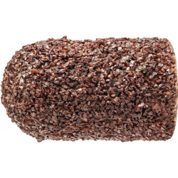 Capuchon abrasif POLICAP® D16xH26 mm granulation 60 WRC rond cylindrique marron (Par 50)
