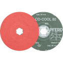 Disque en fibres COMBICLICK CO-COOL D. 125 mm granulation 36 INOX/aluminium grai (Par 25)