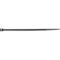 Colliers de câblage L. 580 mm l. 12.7 mm polyamide noir stabilisés aux UV 100un.