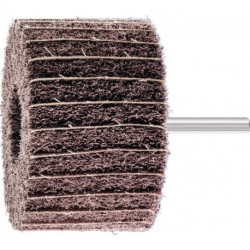 Roue à lamelles POLINOX® PNZ D.40xH20 mm granulation 180 combinaison non-tissé/c