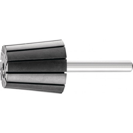 Porte-manchons abrasifs D20xH63 mm conique D. de la tige 6 mm PFERD