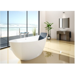 Baignoire Hoesch NAMUR 1800x800x450mm. Sur pied blanc
