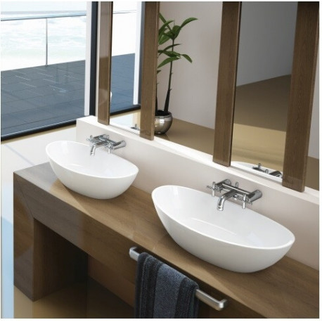 Lavabo à poser Hoesch NAMUR 600x350x120mm blanc