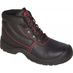 Bottes de sécurité BASIC STEP MInt. Gr.42 noir S3 SRC EN20345 Plein cuir NITRAS