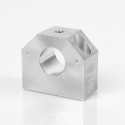 Support axe GWH20 B 24mm Ext. 53mm Int. 20mm Alu.INA