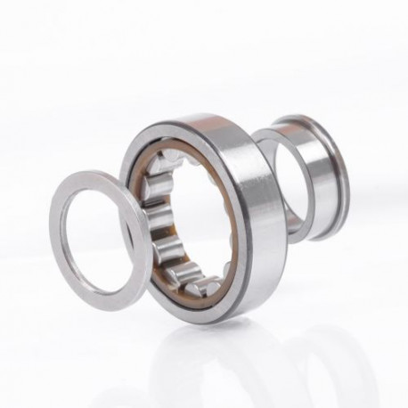 Roulements à billes rouleaux cylindriques NUP318 ET 43mm Ext. 190mm Int. 90mm cylindrique Bohr.NSK