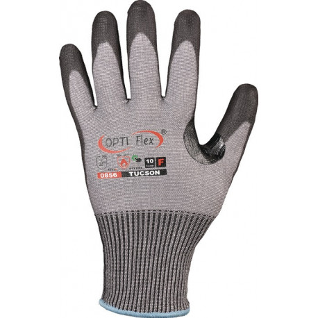 Gants anti-coupures TUCSON Taille 10 gris/noir EN388/EN420 PSA II OPTIFLEX (Par 6)