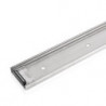 Barres plates 0.78kg inox STA THK