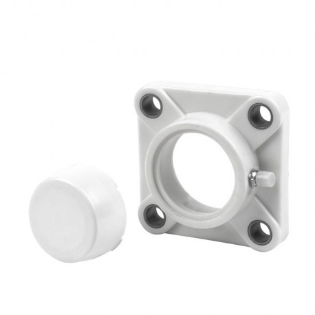 Palier bride carré ZEN TF206 WHITE ZEN
