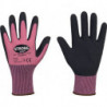 Gants LADY FLEXTER Taille 6 rose/noir EN 420/EN 388 PSA II STRONGHAND (Par 12)