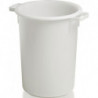 Bidon plastique environ 40l HD-PE blanc D420xH445mm avec poignée extérieure CRAEMER