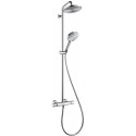 Showerpipe RAINDANCE SELECT S 240 Air DN 15 Douche de tête Raindance, d - 240 mm chromé HANSGROHE