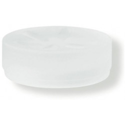 Porte-savon SERIES 477 Hauteur 25 mm, d: 74 mm blanc mat HEWI