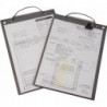 Sac dapplication avec fermeture velcro et 2 compartiments Format A4 noir UE - 10 pièces (Par 10)
