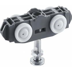 Roulette rail 80 NT avec cintre