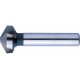 Fraise conique 120°, à chanfreiner et ébavurer, Ø nominal : 25,0 mm, Plus petit Ø 5,2 mm, Long. totale 61 mm, queue Ø 10 mm