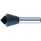 Fraise à ébavurer, 90°, Ø de la tête : 28,0 mm, Long. totale 84 mm, Ø queue 12 mm, Capacité de lamage : 15-20 mm